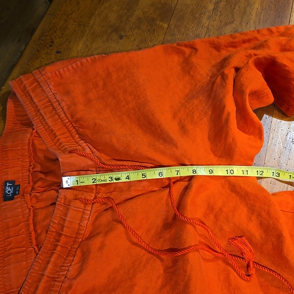 Loft linen wideleg pants 14p - Picture 8 of 10